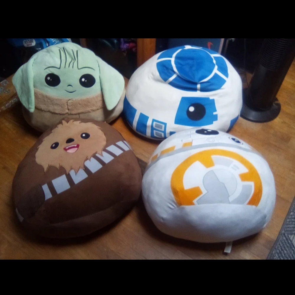 Squishmallow Star Wars Set Of Four 20" Plushies